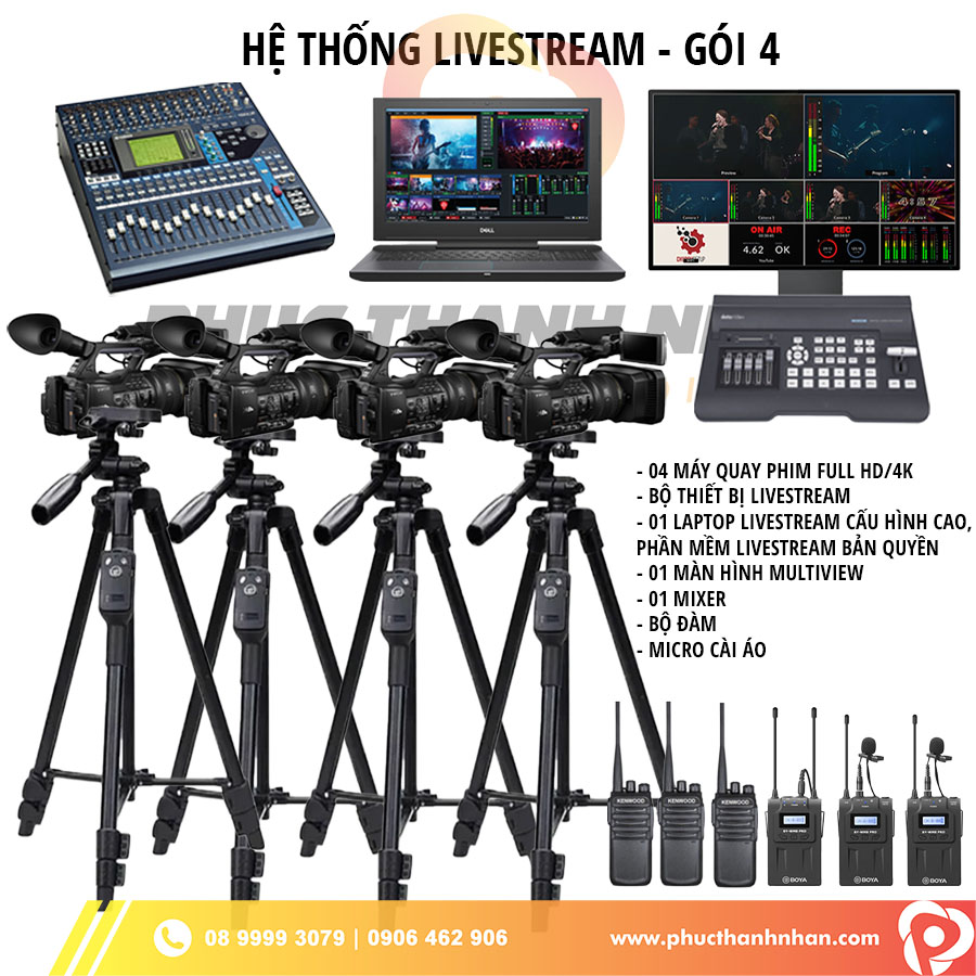 Dịch Vụ Livestream Chuyên Nghiệp Tại TPHCM