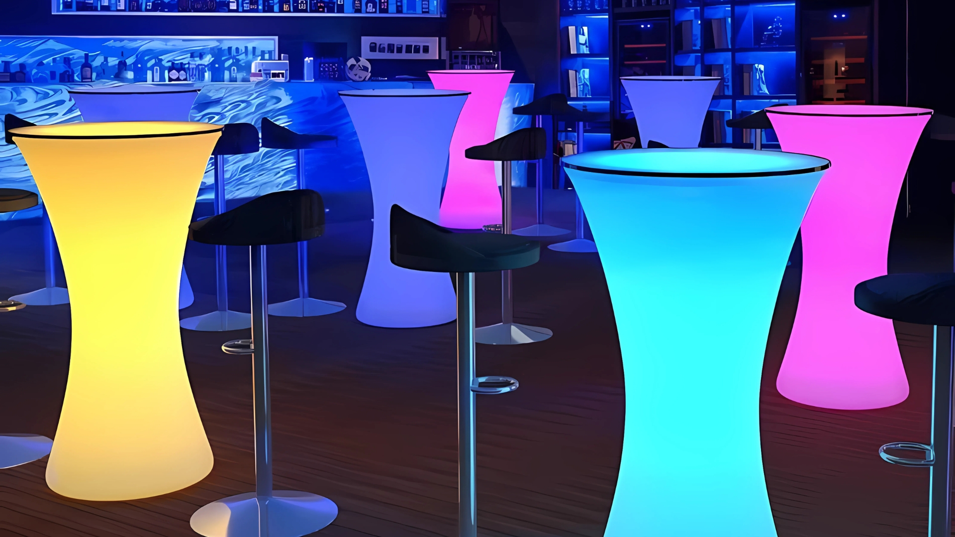 Cho Thuê Bàn Bar Led Phát Sáng Cho Thuê Bàn Bar Led Phát Sáng