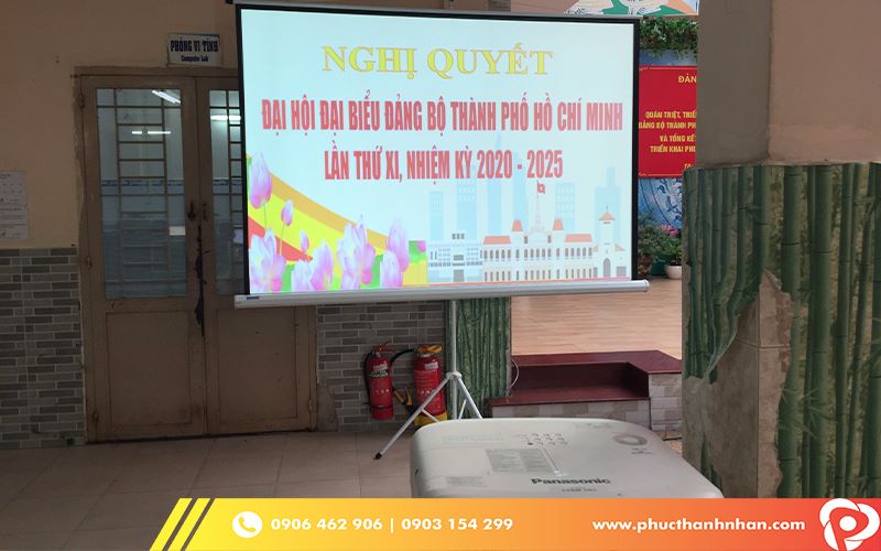 Cho Thuê Máy Chiếu - Màn Chiếu Giá Rẻ Tại TPHCM